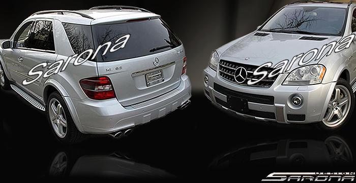 Custom Mercedes ML  SUV/SAV/Crossover Body Kit (2006 - 2008) - $1890.00 (Manufacturer Sarona, Part #MB-082-KT)